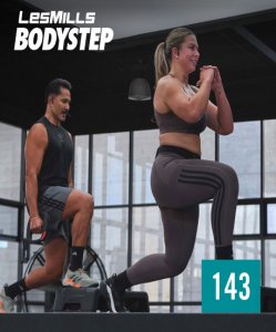 Hot Sale New Q2 2026 LesMills BODY STEP 143 DVD, CD NOTES