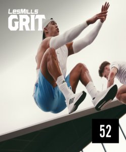 Hot Sale New Q2 2025 LesMills GRIT STRENGTH 52 DVD, CD & Notes