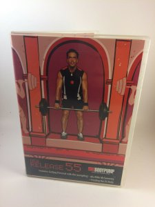 LesMills Routines BODY PUMP 55 DVD + CD + waveform graph