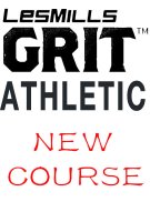 Pre Sale New Q2 2025 LesMills GRIT ATHLETIC 52 DVD, CD & Notes