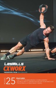 LesMills Routines CX30 25 DVD + CD + waveform graph