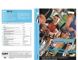 LesMills Routines RPM 46 DVD + CD + waveform graph