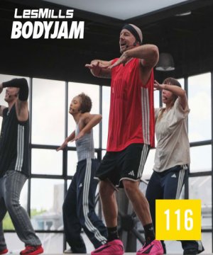 Hot Sale NEW Les Mills Body Jam 116 Video,CD & Notes