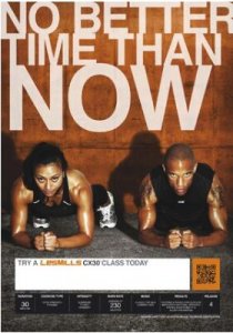 LesMills Routines CX30 4 DVD + CD + waveform graph