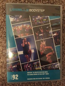 LesMills Routines BODY STEP 92 DVD + CD + waveform graph