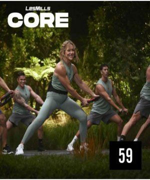 Hot Sale New Q3 2025 LesMills CORE 59 DVD, CD & Notes