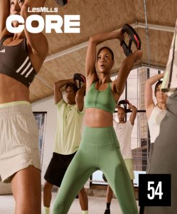 Hot Sale New Q2 2024 LesMills CORE 54 DVD, CD & Notes