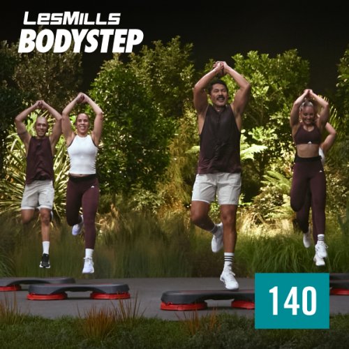 Hot Sale New Q3 2025 LesMills BODY STEP 140 DVD, CD NOTES