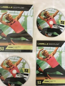 LesMills Routines BODY BALANCE 53 DVD + CD + waveform graph