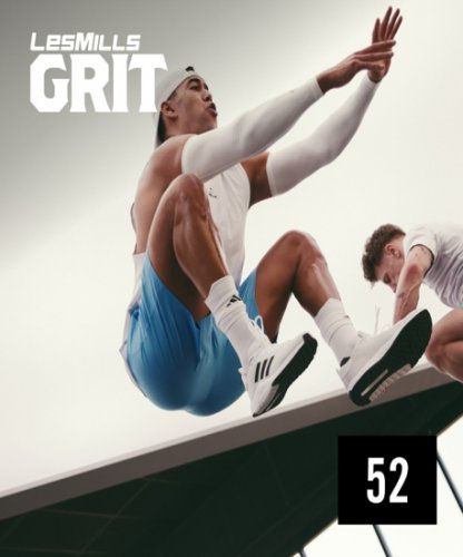 Hot Sale New Q2 2025 LesMills GRIT Cardio 52 DVD, CD & Notes