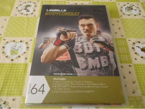 LesMills Routines BODY COMBAT 64 DVD + CD + waveform graph