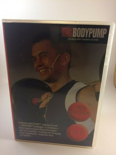 LesMills Routines BODY PUMP 54 DVD + CD + waveform graph