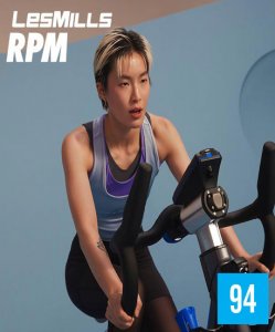 Hot Sale New Q2 2022 LesMills RPM 94 DVD, CD & Notes