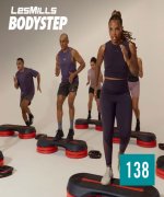 Hot Sale New Q1 2025 LesMills BODY STEP 138 DVD, CD NOTES