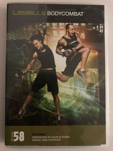 LesMills Routines BODY COMBAT 58 DVD + CD + waveform graph