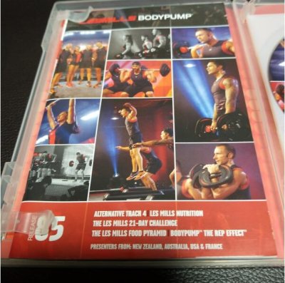 LesMills Routines BODY PUMP 85 DVD + CD + waveform graph