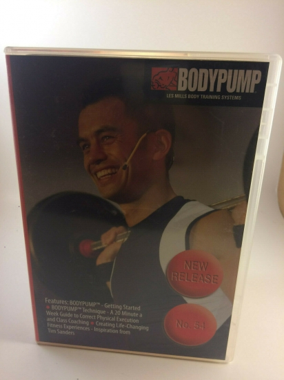 LesMills Routines BODY PUMP 54 DVD + CD + waveform graph - Click Image to Close