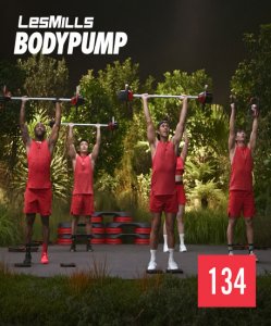 Hot Sale New BODY PUMP 134 Video,CD & Notes