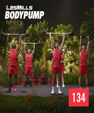 Hot Sale New BODY PUMP 134 Video,CD & Notes
