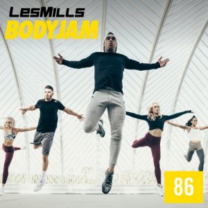 LesMills Routines BODY JAM 86 DVD + CD + waveform graph