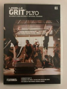 LesMills Routines GRIT Plyo 03 DVD+CD+ waveform graph