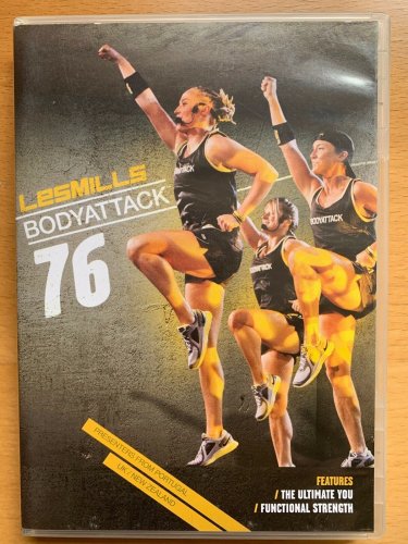 LesMills Routines BODY ATTACK 76DVD + CD + NOTES