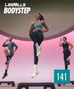 Hot Sale New Q4 2025 LesMills BODY STEP 141 DVD, CD NOTES