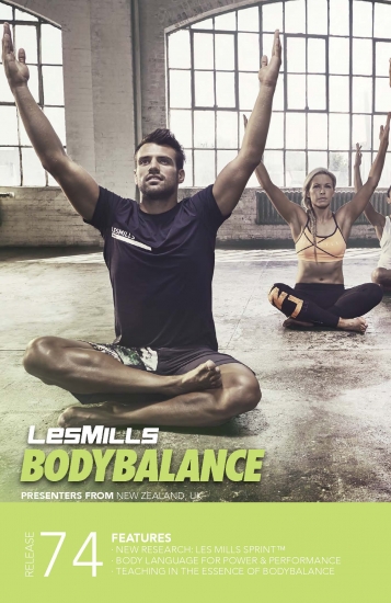 LesMills Routines BODY BALANCE 74 DVD + CD + waveform graph - Click Image to Close