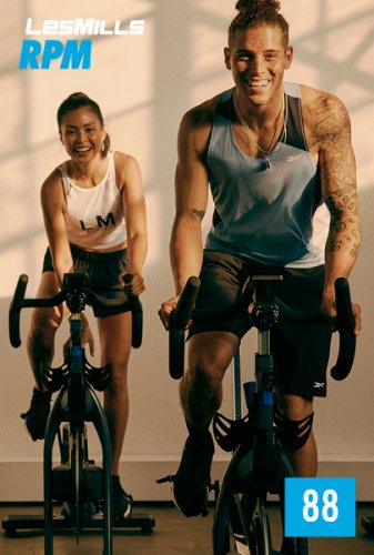 [Hot Sale]New Q4 2020 LesMills RPM 88 DVD, CD & Notes