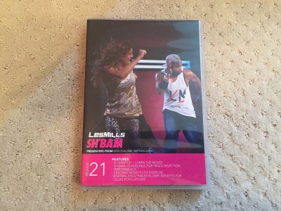 LesMills Routines SH BAM 21 DVD + CD + NOTES