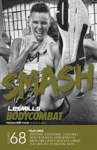 LesMills Routines BODY COMBAT 68 DVD + CD + waveform graph