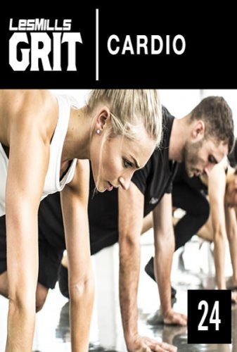 LesMills Routines GRIT Cardio 24 DVD+CD + waveform graph