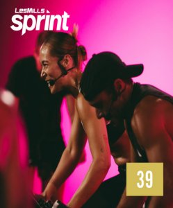 Hot Sale New Q2 2025 LesMills Routines SPRINT 39 DVD+CD+NOTES