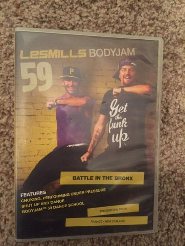 Les Mills Body Jam 59 Complete with DVD, CD,Notes