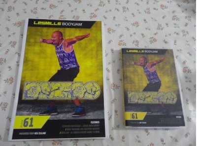 Les Mills Body Jam 61 Complete with DVD, CD,Notes