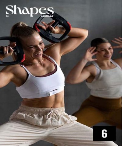 LES MILLS SHAPES 06 VIDEO+Music+Notes