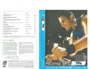 LesMills Routines RPM 34 DVD + CD + waveform graph