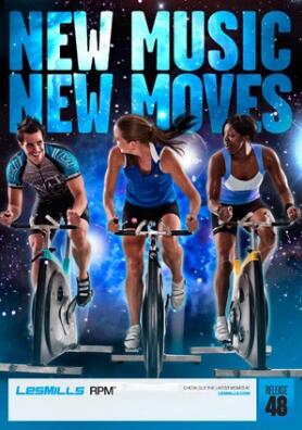 LesMills Routines RPM 48 DVD + CD + waveform graph