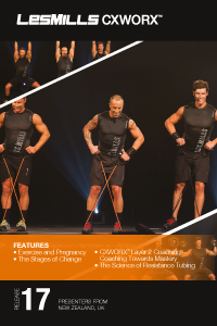 LesMills Routines CX30 17 DVD + CD + waveform graph