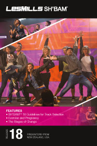 LesMills Routines SH BAM 18 DVD + CD + NOTES